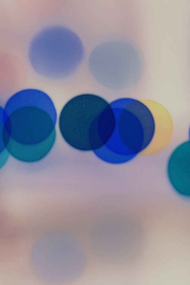 Light Bokeh White Blur Pattern Android wallpaper
