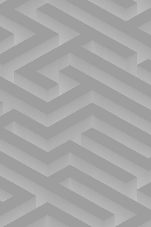 Maze Art White Abstract Patterns Android wallpaper