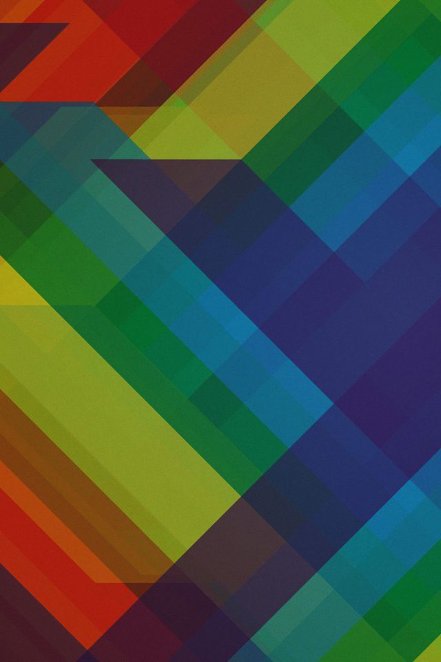Multicolored Polygons Pattern Art Abstract Android wallpaper