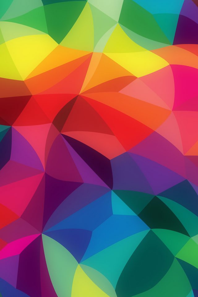 Rainbow Abstract Colors Pattern Android wallpaper