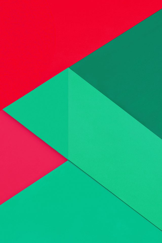 Android Marshmallow New Greener Red Pattern Android wallpaper