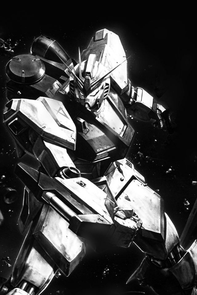 Gundam Rx Illust Toy Space Art Dark Android wallpaper