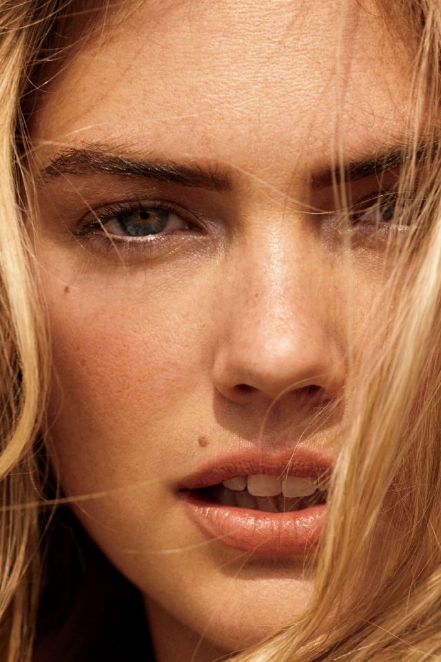 Kate Upton Face Photoshoot Hote Celebrity Model Android wallpaper