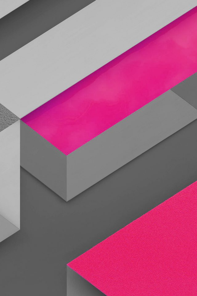 Marshmallow Android Hotpink Triangle Pattern Android wallpaper