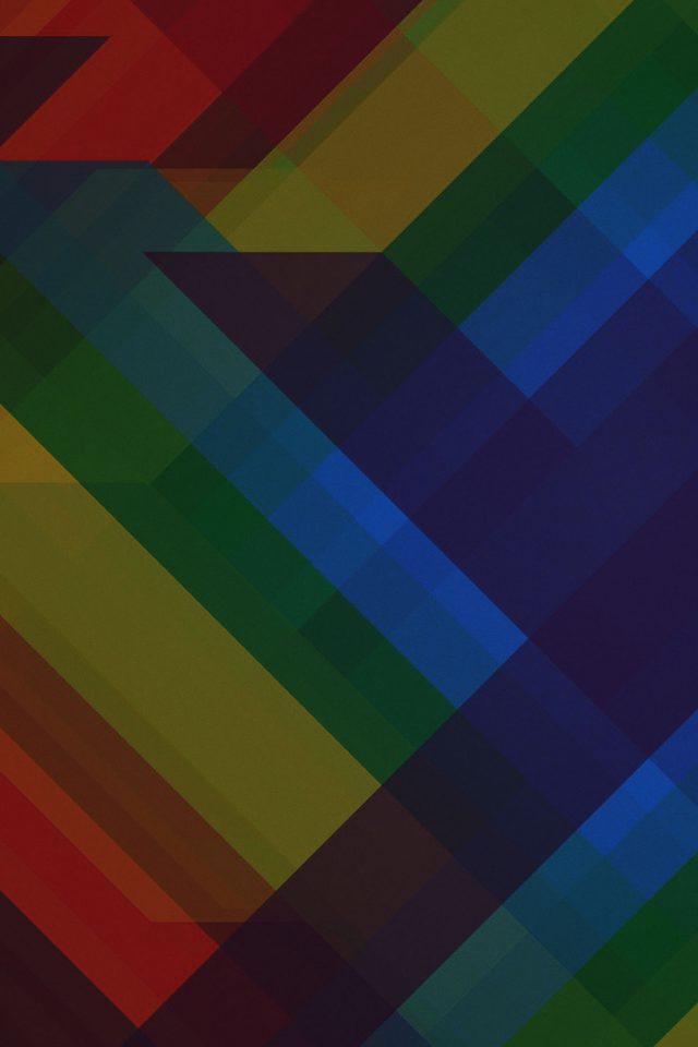 Multicolored Polygons Dark Pattern Art Abstract Android wallpaper
