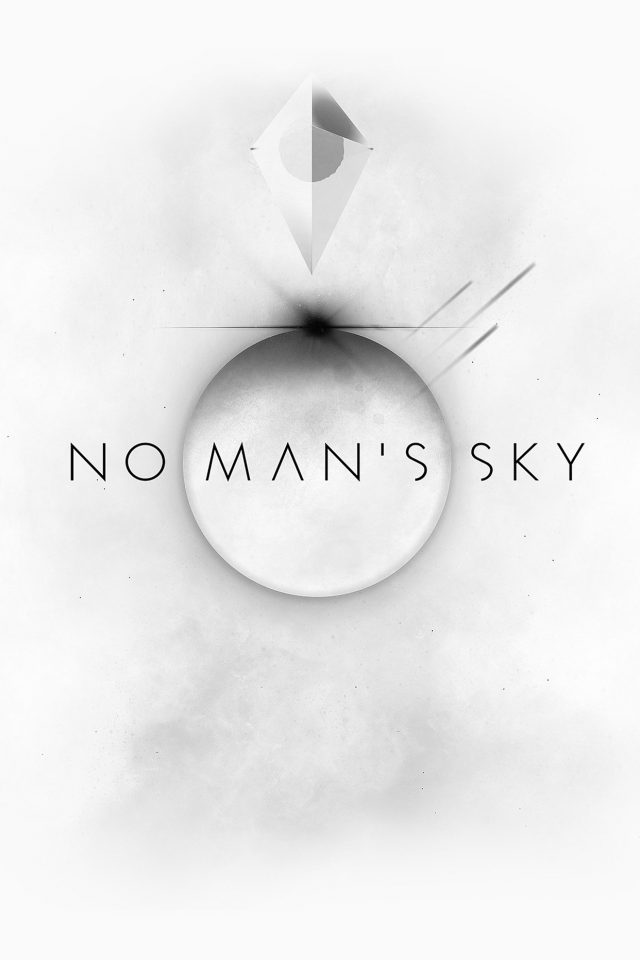 No Mans Sky Art Space White Illust Game Android wallpaper