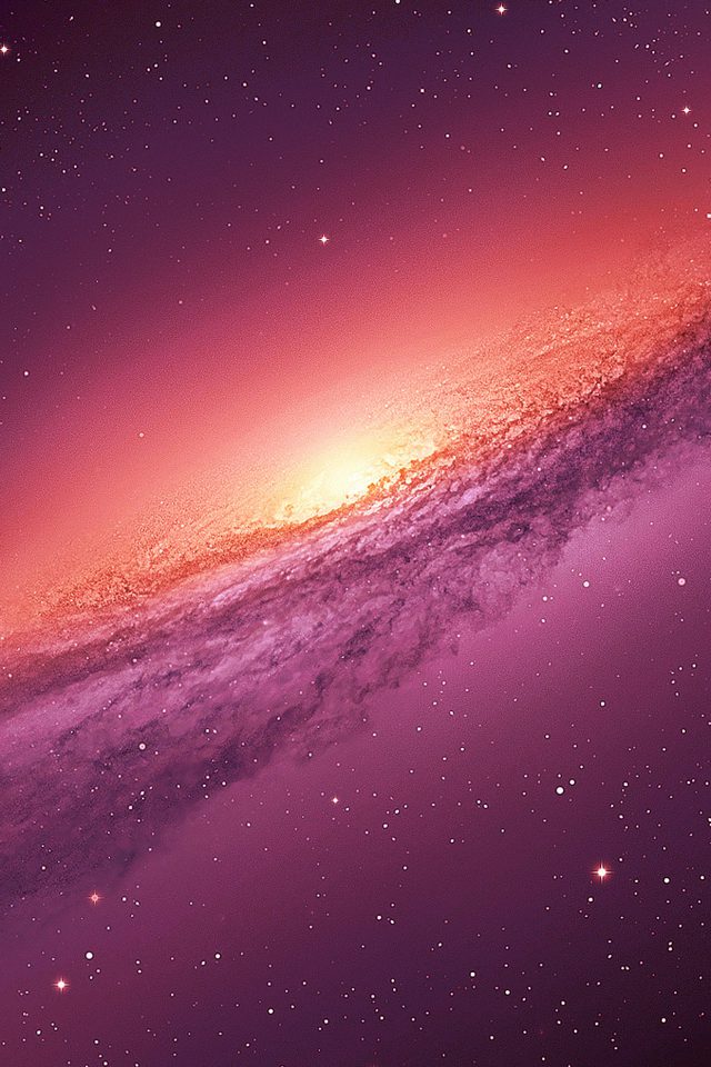 Purple Galaxy Space Nature Android wallpaper