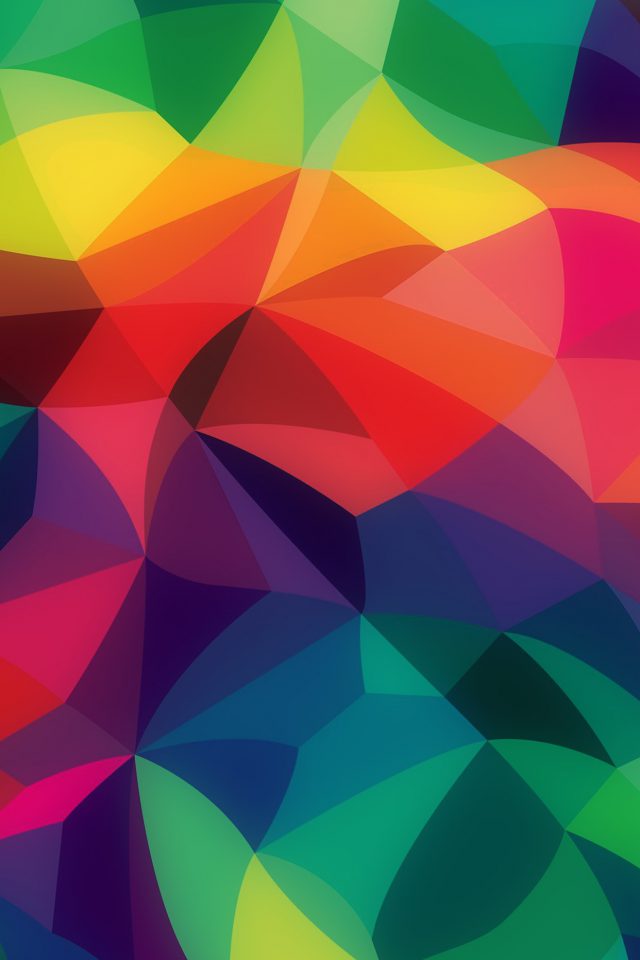 Rainbow Abstract Colors Pastel Dark Pattern Android wallpaper
