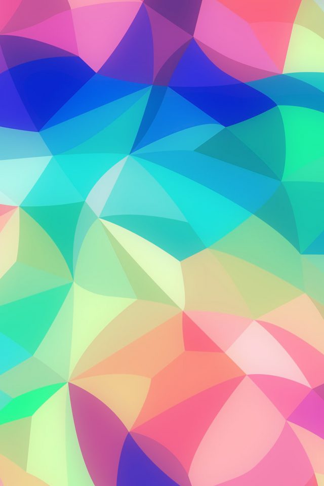 Rainbow Abstract Colors Pastel Soft Pattern Android wallpaper