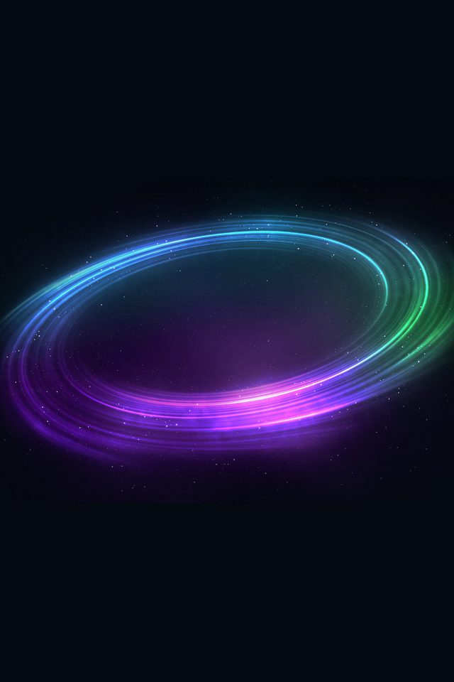 Space Magic Circle Color Art Pattern Android wallpaper