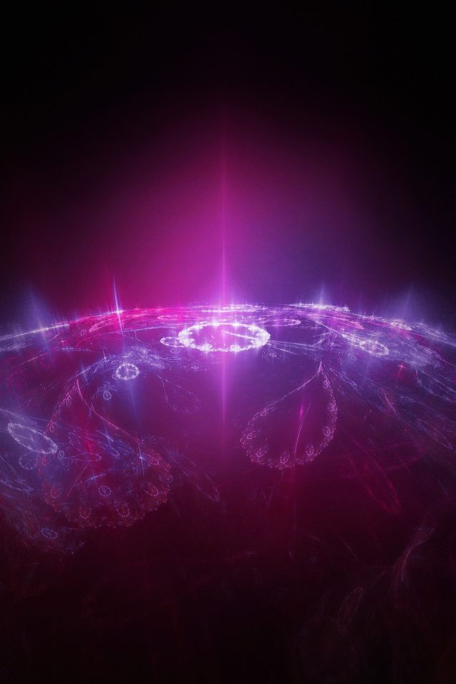 Time Travel Red Dark Space Pattern Android wallpaper