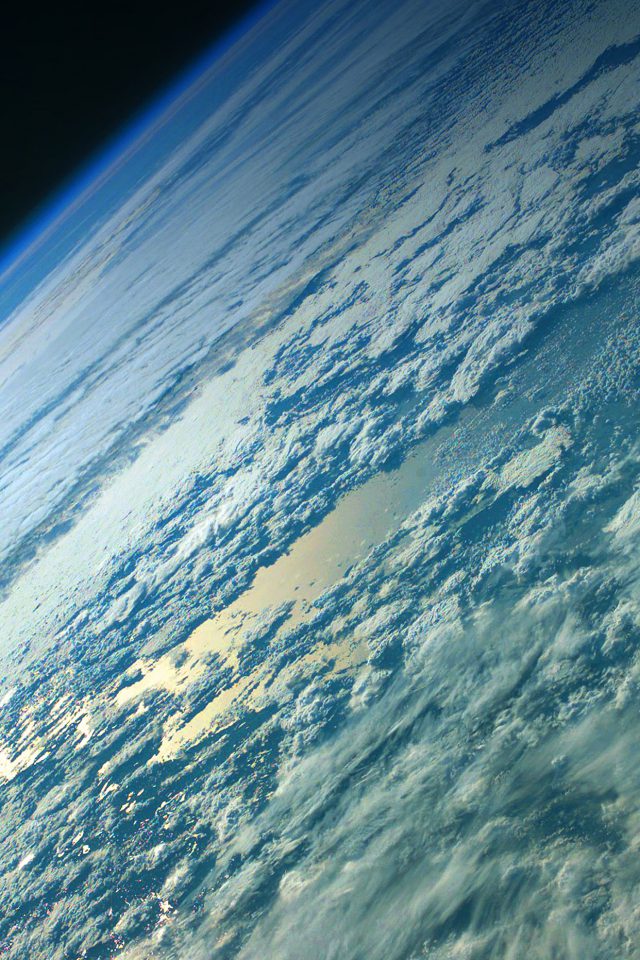 Wallpaper Green Earth Space Android wallpaper