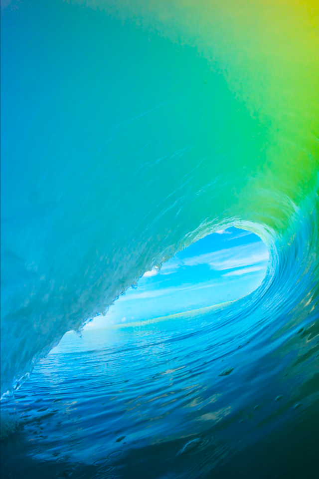 Wave Android wallpaper