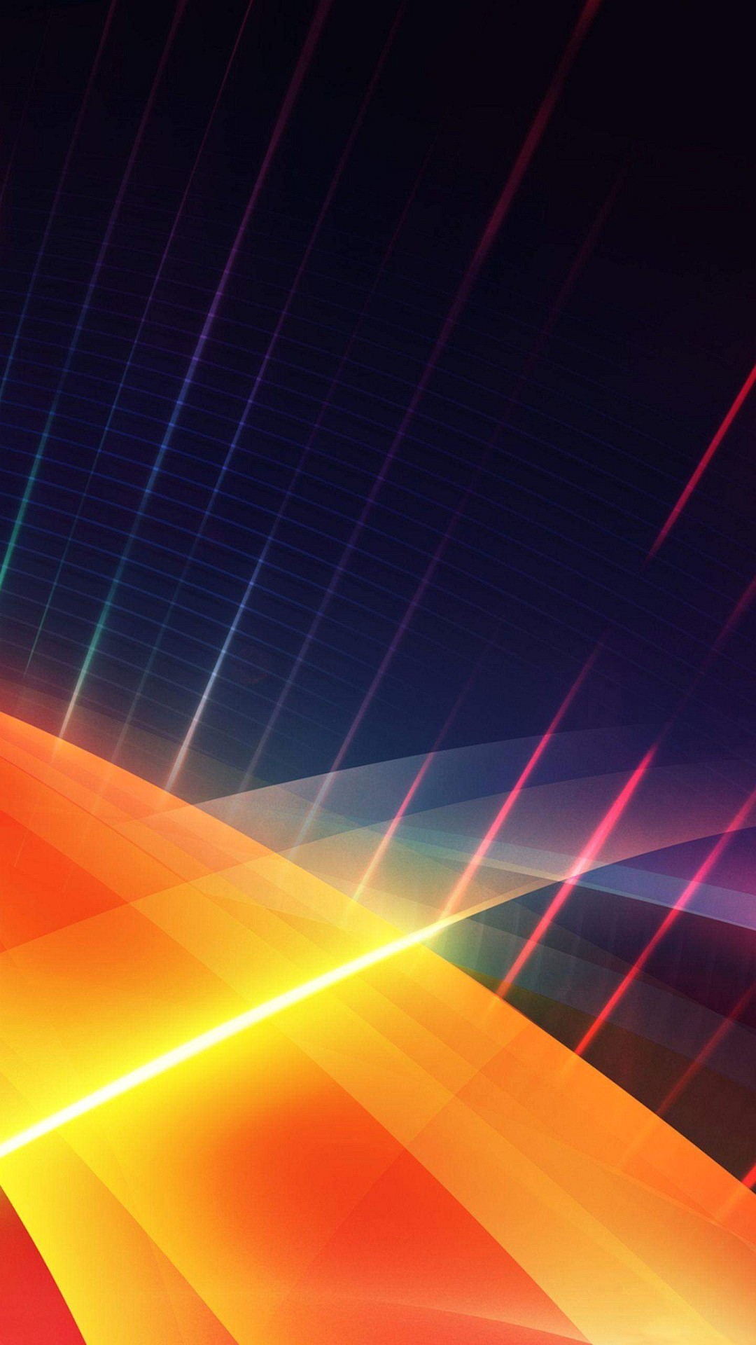 Abstract Lines Fading Android wallpaper