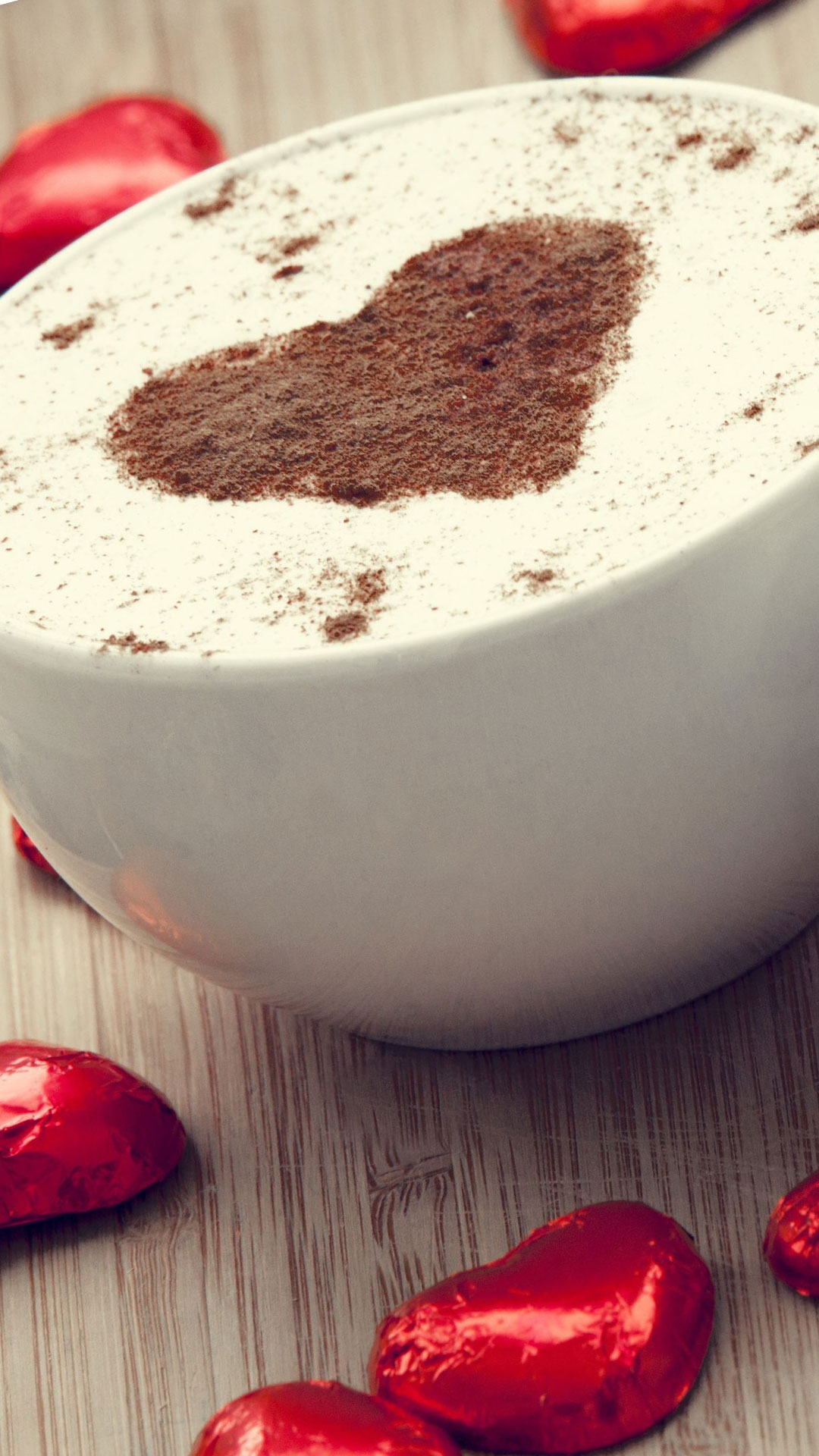 Cappucino Love Android wallpaper - Android HD wallpapers