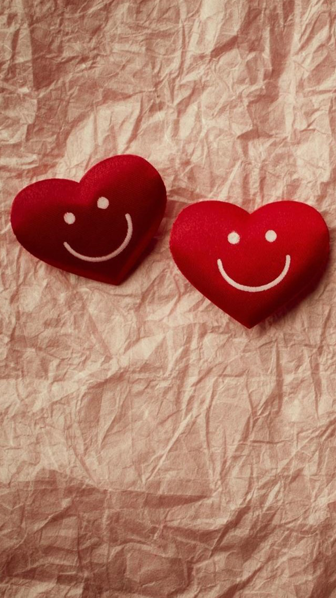  Cute  Smile  Love Heart Couple  Fold Paper Android wallpaper  