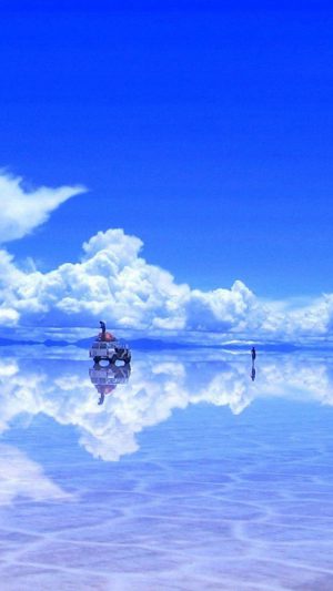 Driving in water Android wallpaper