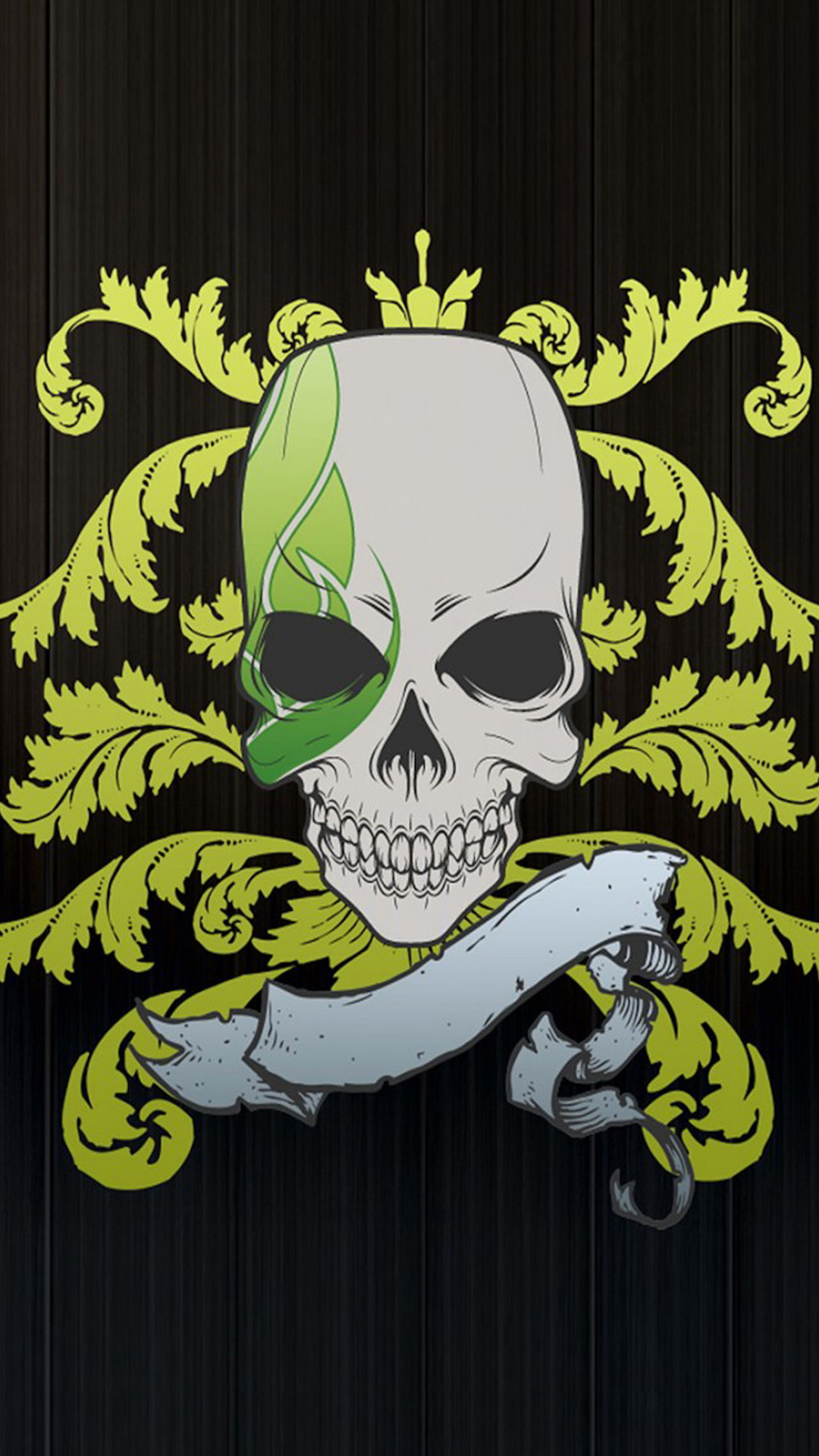 Funny Skull Android wallpaper