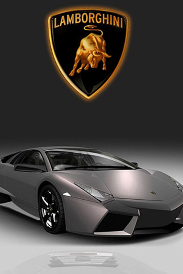 Pretty Gray Lamborghini Android wallpaper