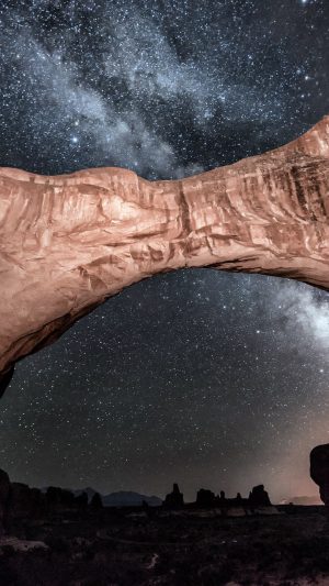 Milky Way Sky Android wallpaper