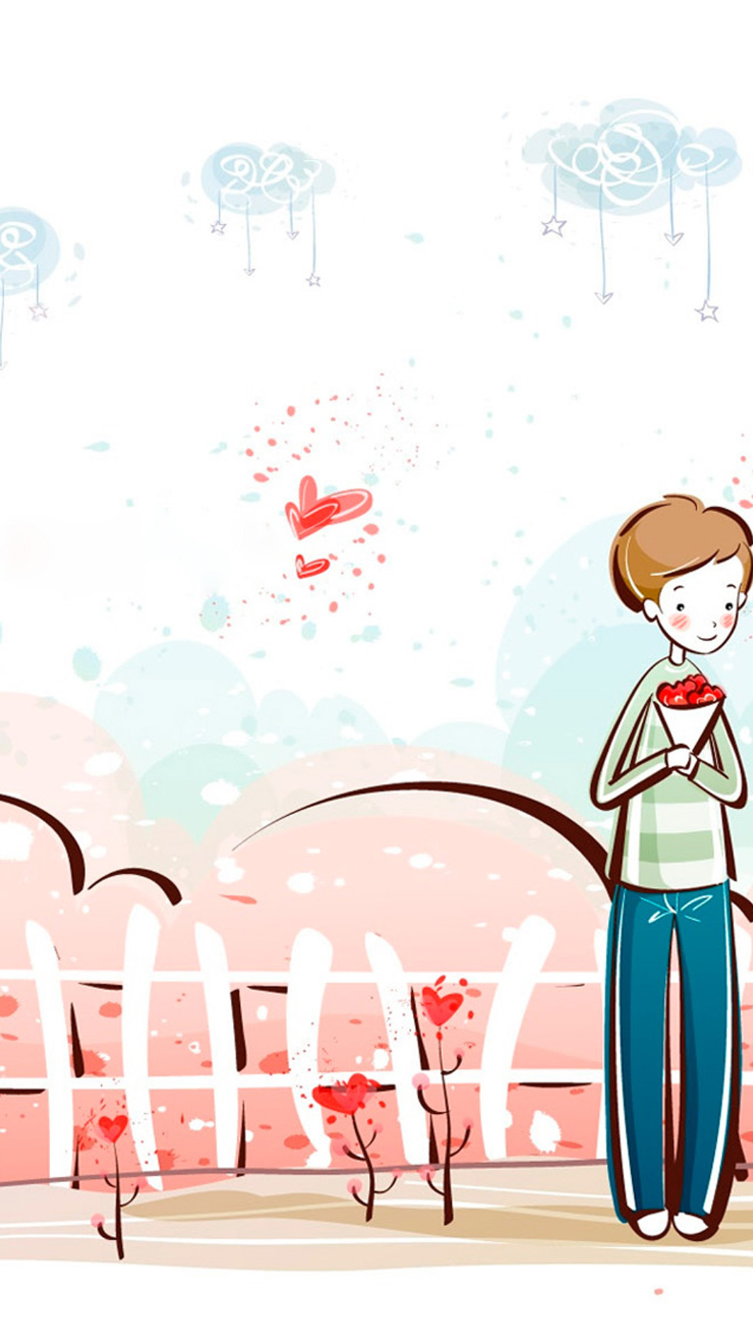 Valentine Love Android wallpaper