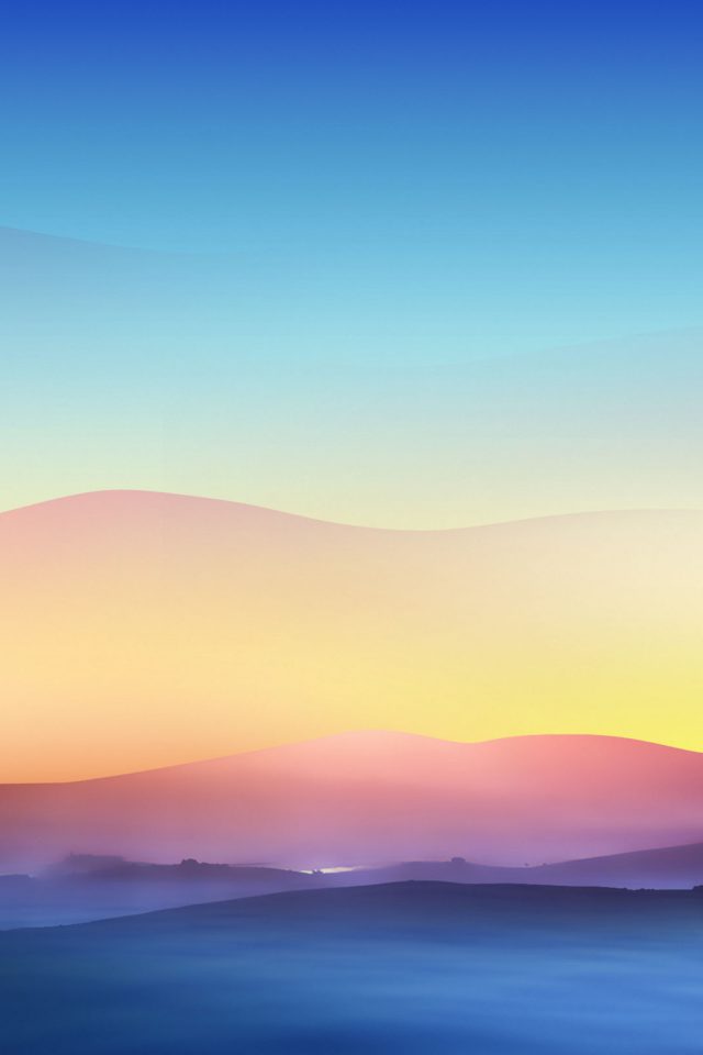 Fantasy Mountains Android wallpaper
