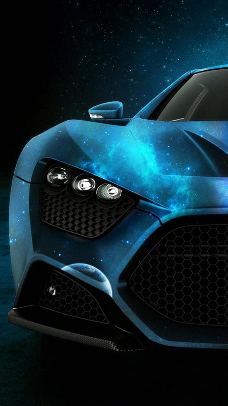 Sport Car Wallpaper Blue