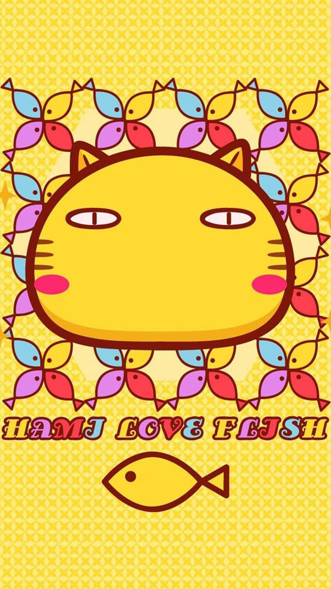 Hami Love Fish 2 Android wallpaper