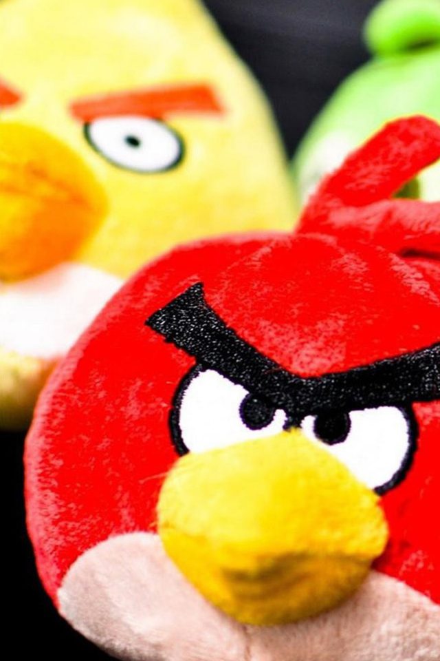 Real Angry Bird Toy Android wallpaper