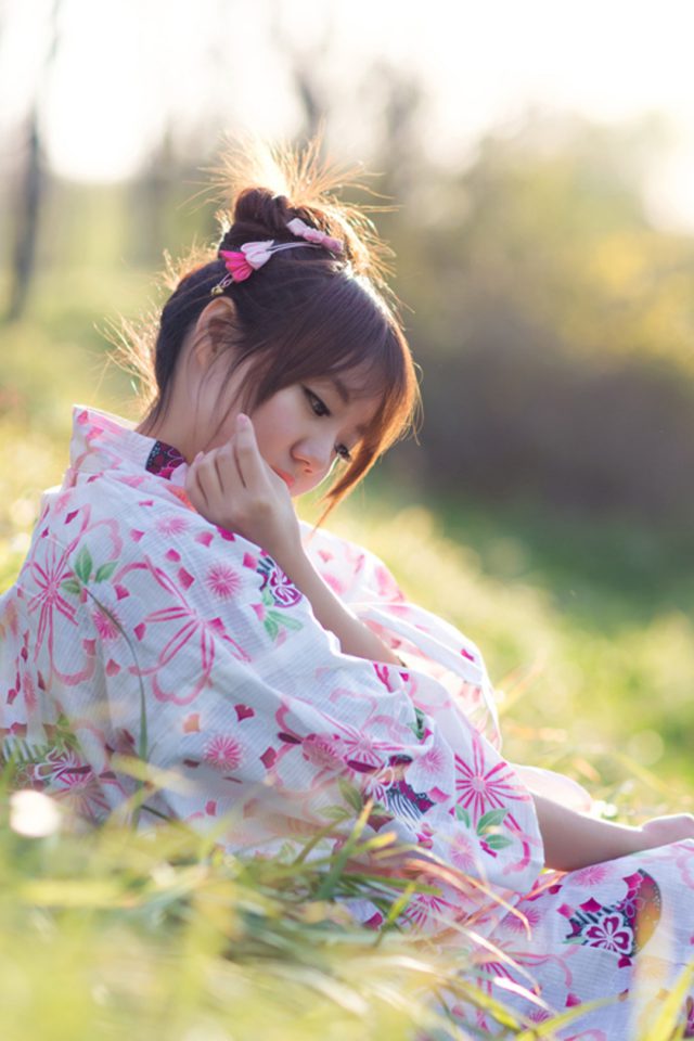 Japanese culture Girl Android wallpaper