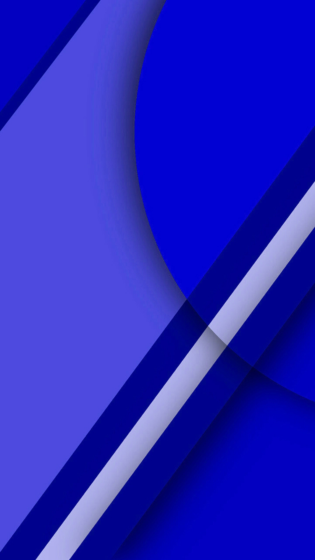 3D Blue Geometry Graphics Android wallpaper