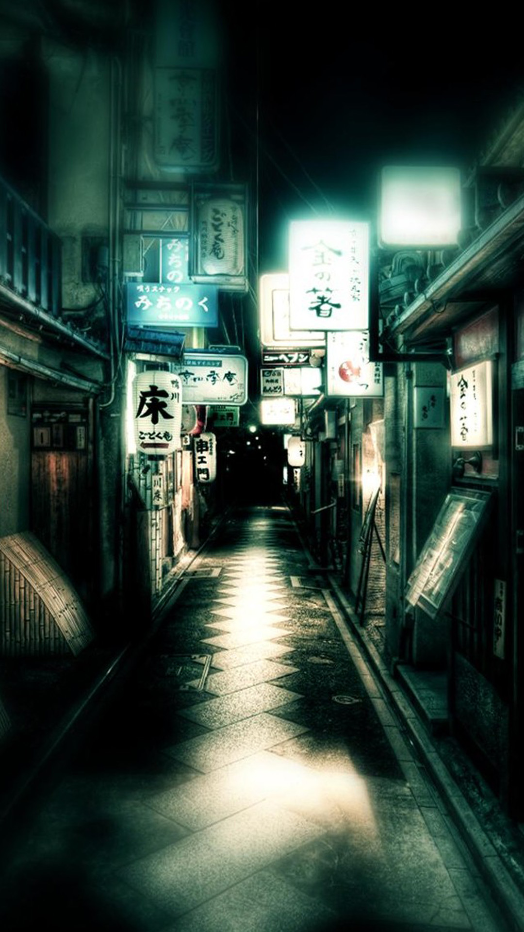 Japan Osaka Streets Android wallpaper