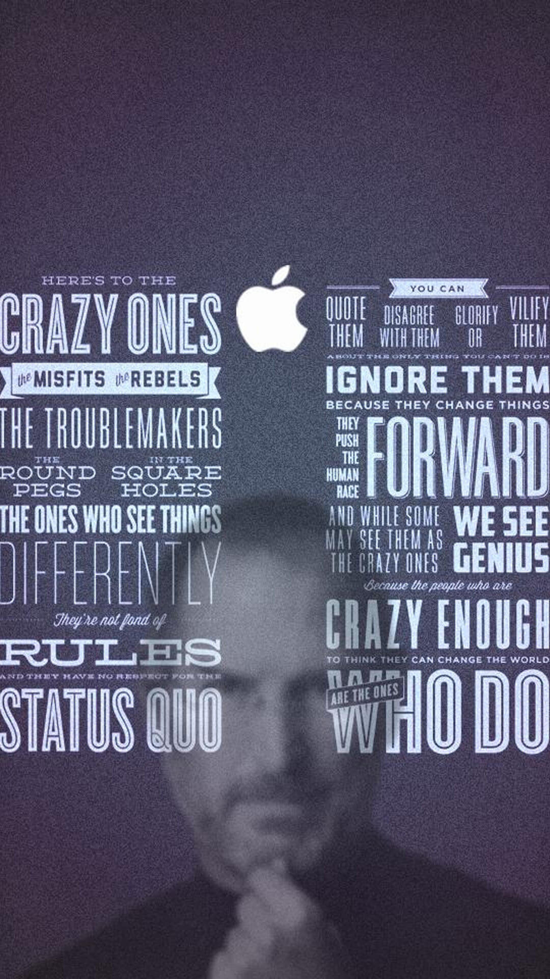 Steve Jobs Quotes Android wallpaper