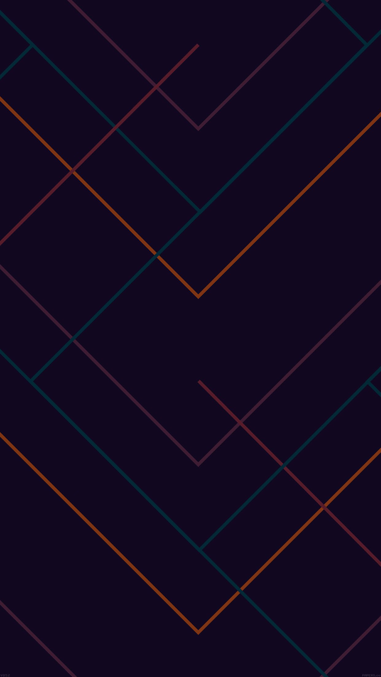 Abstract Dark Geometric Line Pattern Android wallpaper