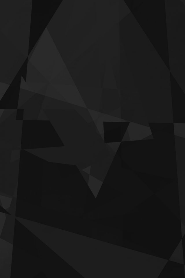 Abstract Polyart Dark Bw Pattern Android wallpaper
