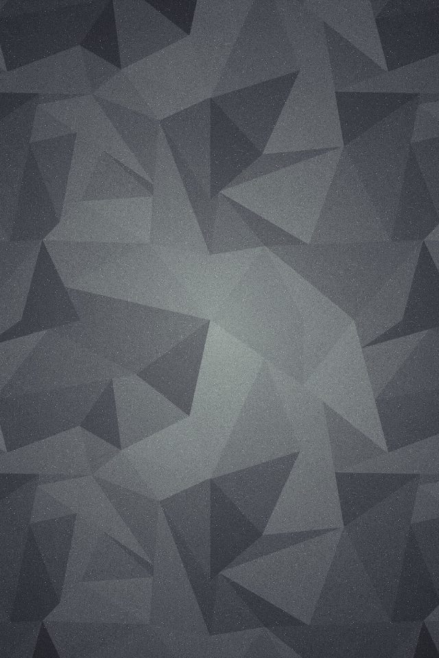 Abstract Polygon Dark Bw Pattern Android wallpaper