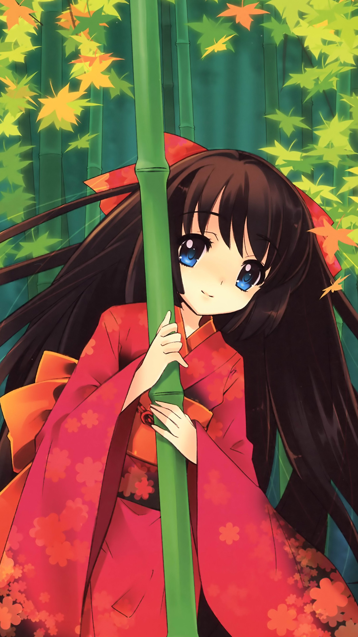 Anime Girl Japan Art Cute Android wallpaper