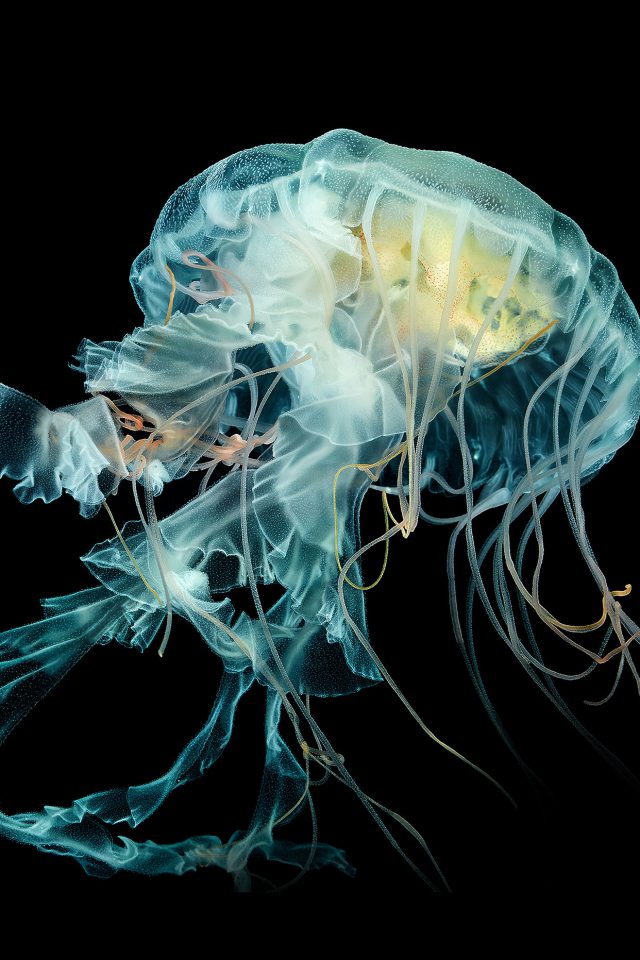 Apple Watch Wallpaper Jellyfish Art Nature Android wallpaper