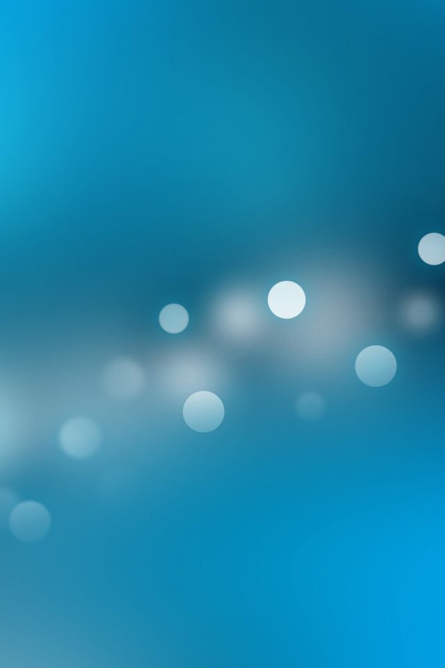 Bokeh Blue Circle Abstract Simple Pattern Android wallpaper