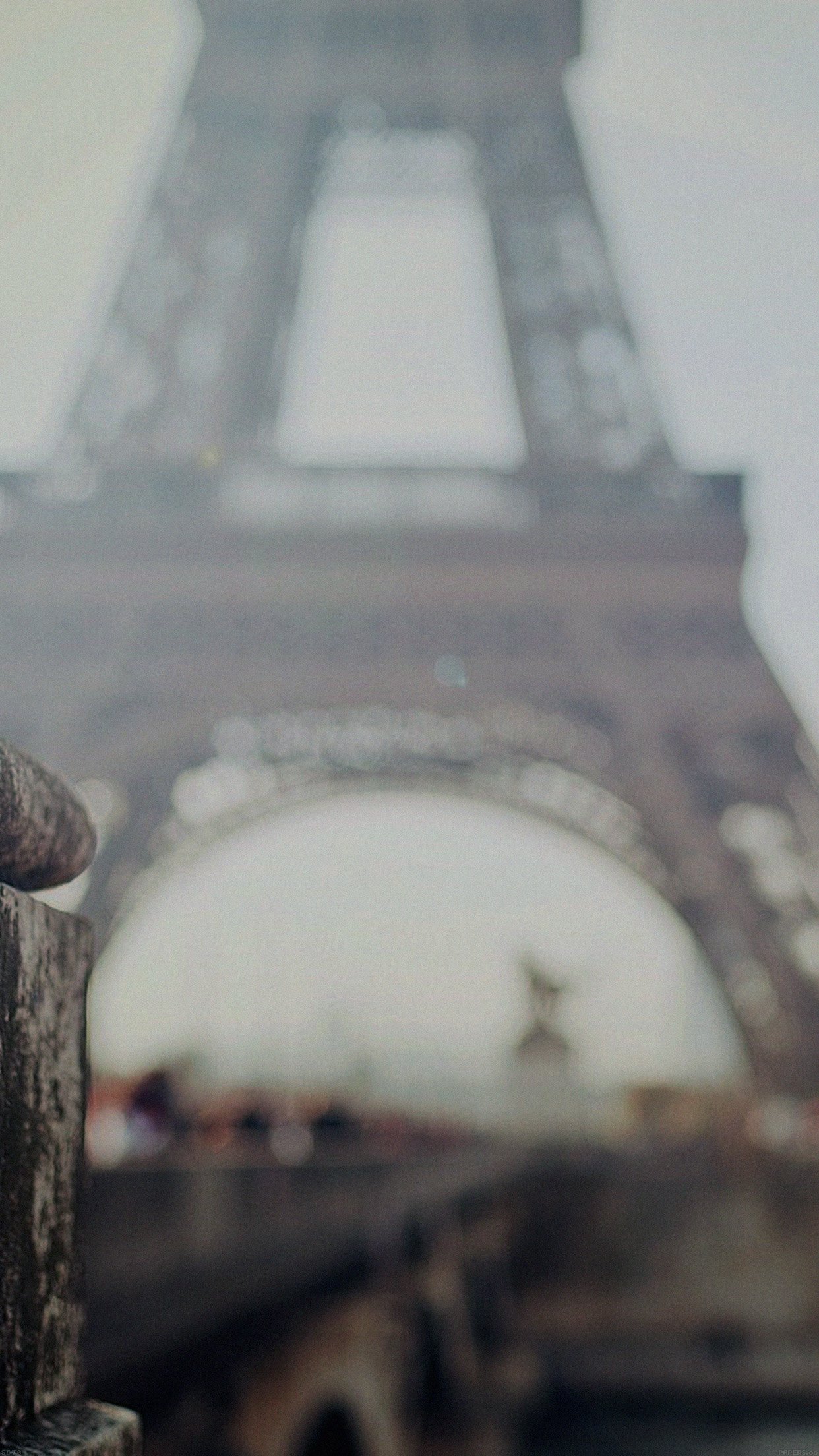 Bokeh Eiffel Tower Paris France Nature Android Wallpaper Android Hd