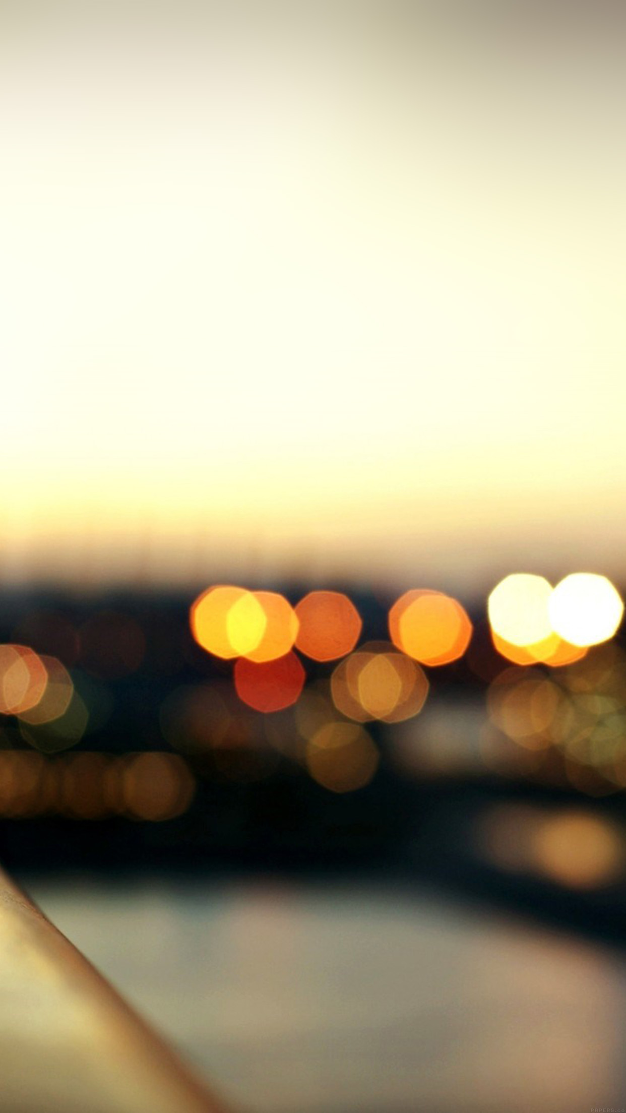 Bokeh Light Water City Nature Android wallpaper