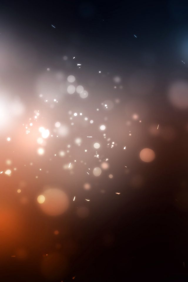 Bokeh Lights On Camp Pattern Android wallpaper
