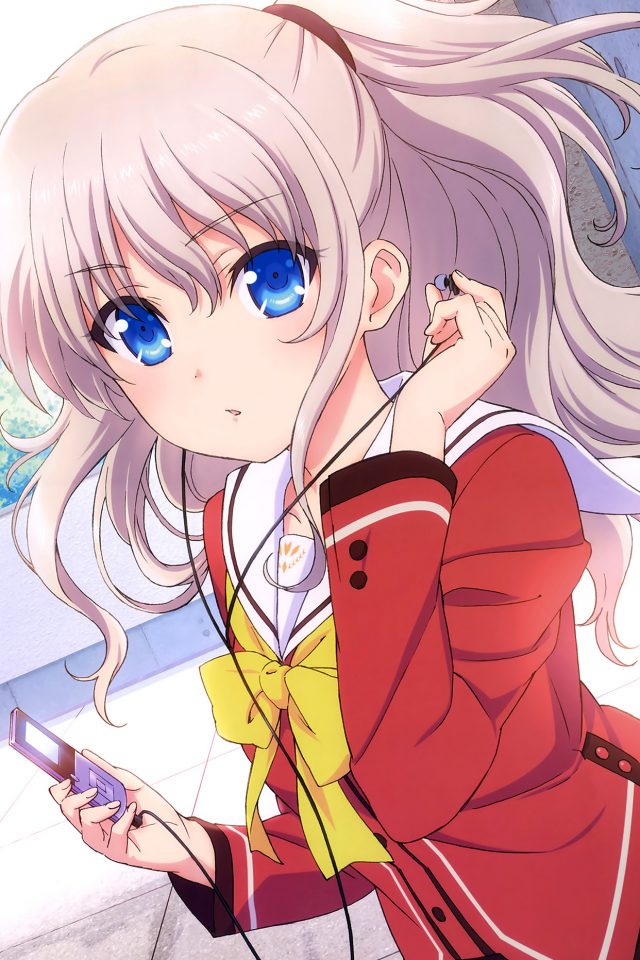 Chalorette Anime Girl Cute Art Illustration Android wallpaper