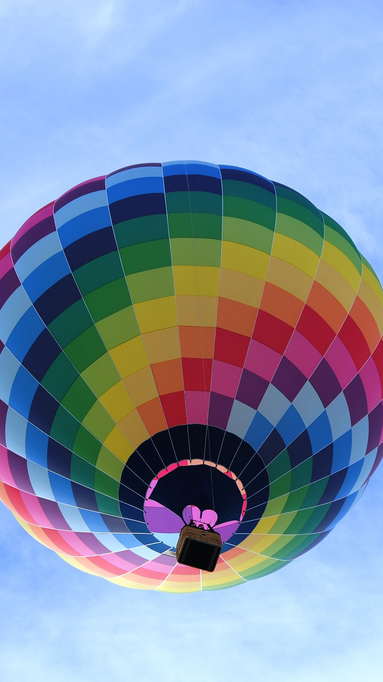 Color Air Balloon Sky Fun Android wallpaper