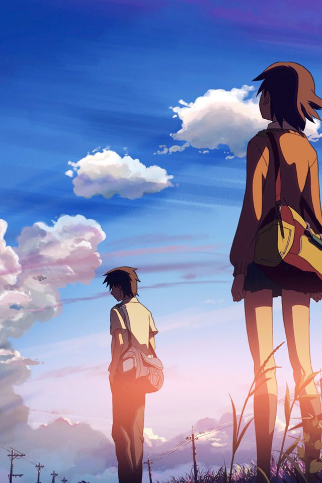Departure Love Anime Illust Art Android wallpaper