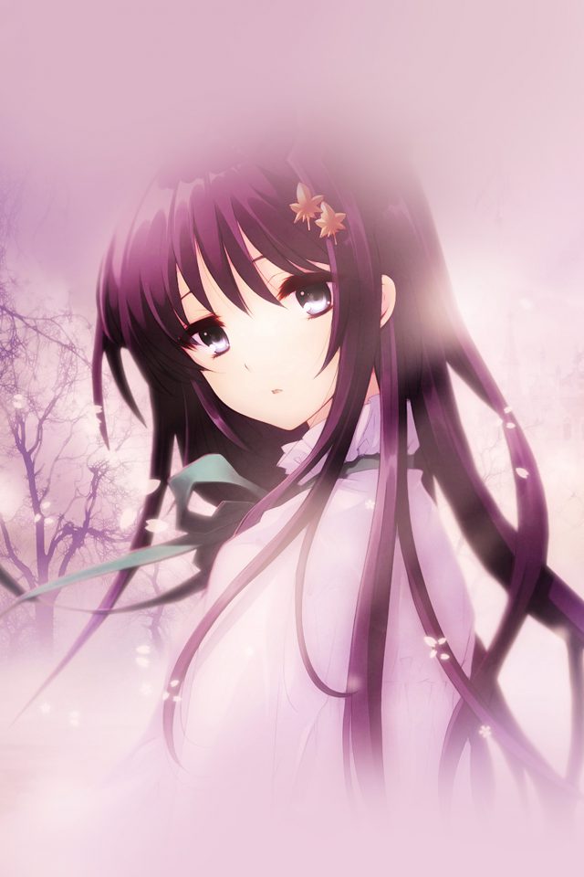 Flower Girl Otaku Anime Art Illust Sprin Android wallpaper