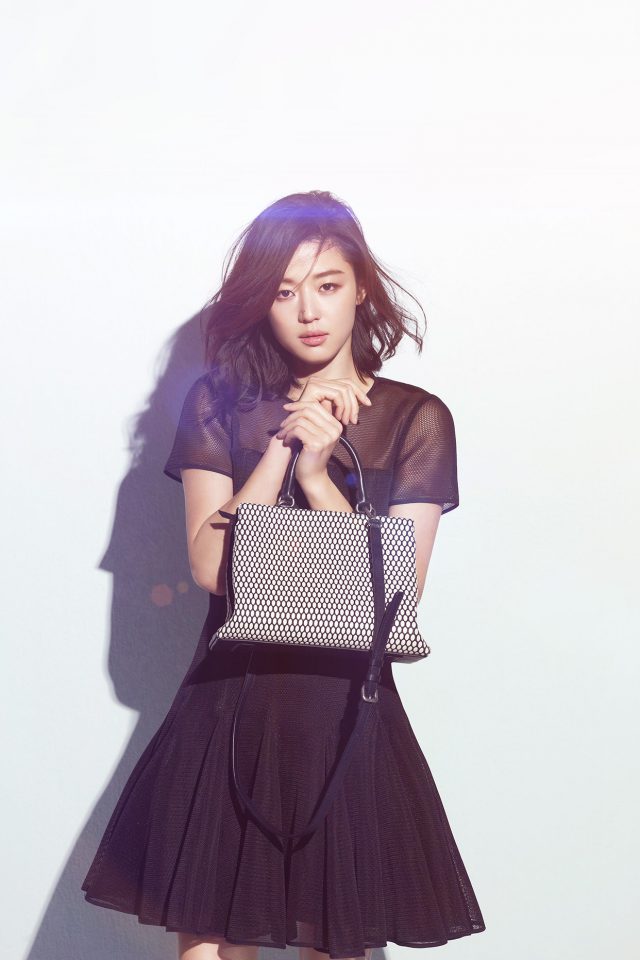 Jun Ji Hyun Actress Kpop Cute Beauty Blue Flare Android wallpaper