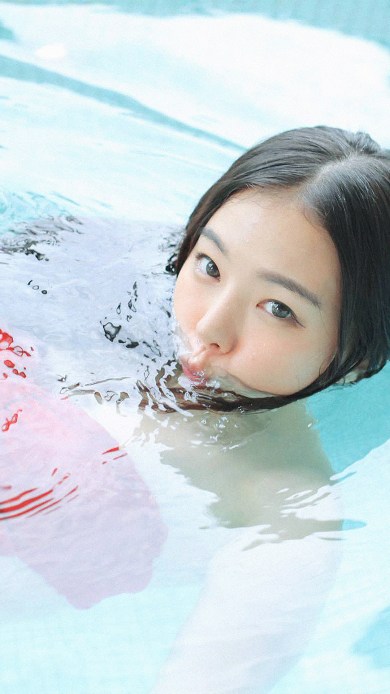 Kpop Hanuel Swim Fun Girl Android wallpaper