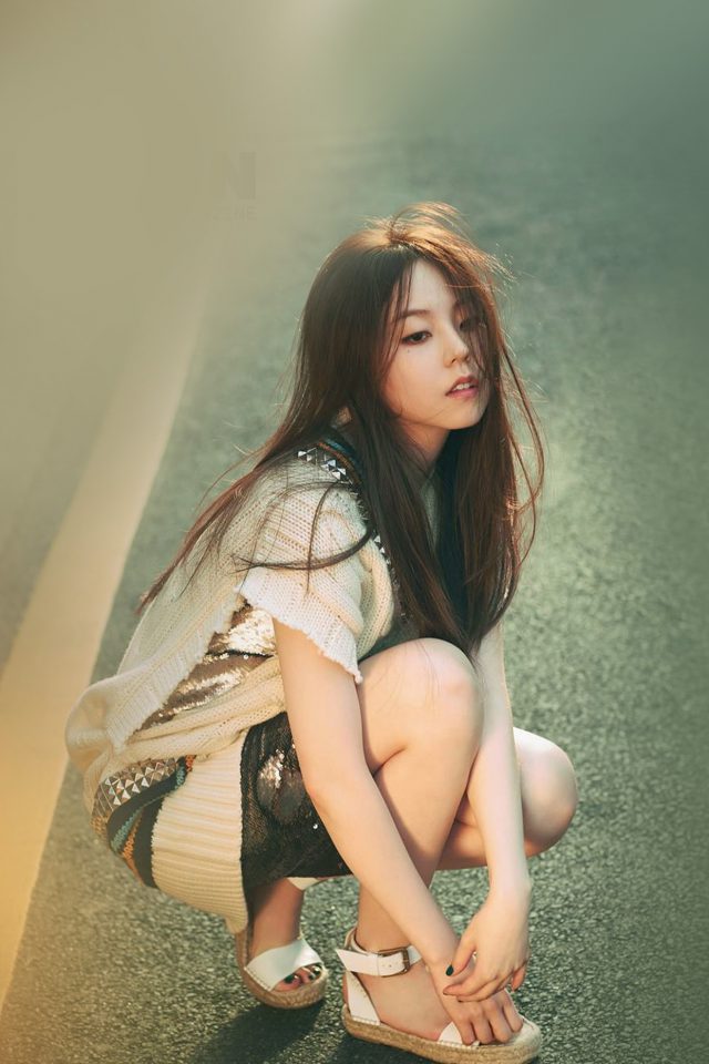 Kpop Sohee Street Girl Celebrity Android wallpaper