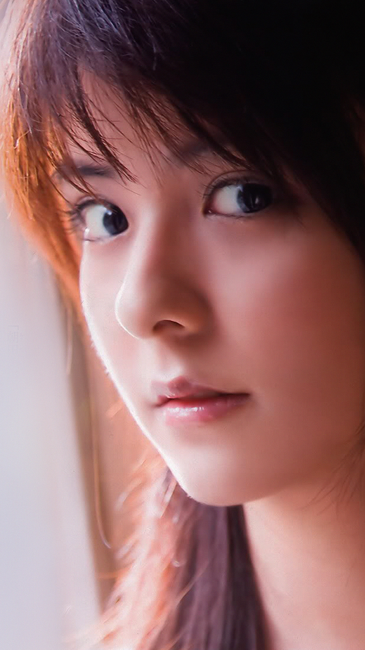 Mina Fujii Cute Girl Face Kpop Android wallpaper